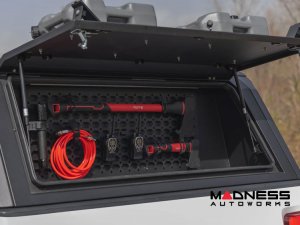 Modular Molle Panel For Truck Bed Cap - Driver Side Storage - Rough Country - 5'7" Bed